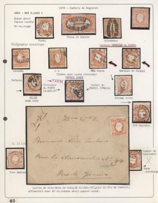 PORTUGALSKO 1862-1887 – list 86