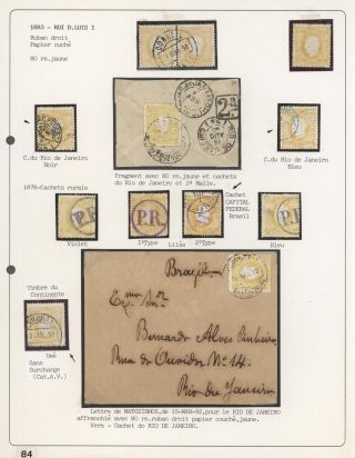 PORTUGALSKO 1862-1887 – list 87