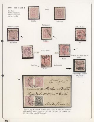 PORTUGALSKO 1862-1887 – list 98