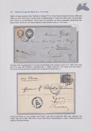 POSTGESCHICHTE DES SCHWARZEN MEERES BIS 1918 – Blatt 66