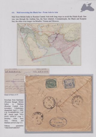 POSTAL HISTORY OF THE BLACK SEA UP TO 1918 – sheet 84