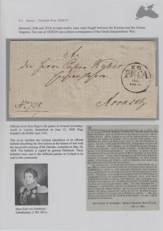 POSTAL HISTORY OF THE BLACK SEA UP TO 1918 – sheet 85