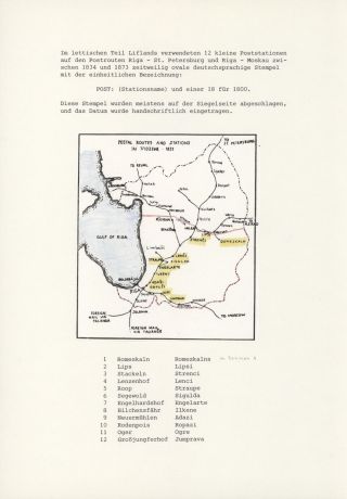 LOTYŠSKO:  PŘEDCHŮDCI 1640-1902 – list 27