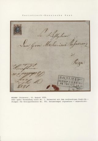 LOTYŠSKO:  PŘEDCHŮDCI 1640-1902 – list 49