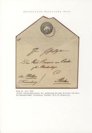 LOTYŠSKO:  PŘEDCHŮDCI 1640-1902 – list 69