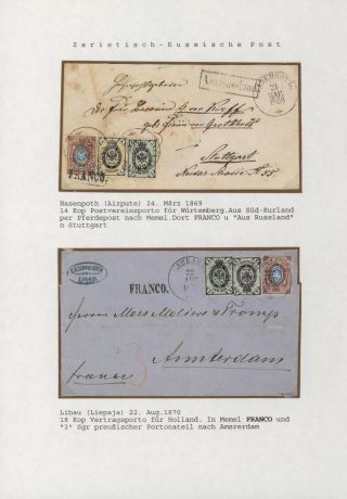 LOTYŠSKO:  PŘEDCHŮDCI 1640-1902 – list 72