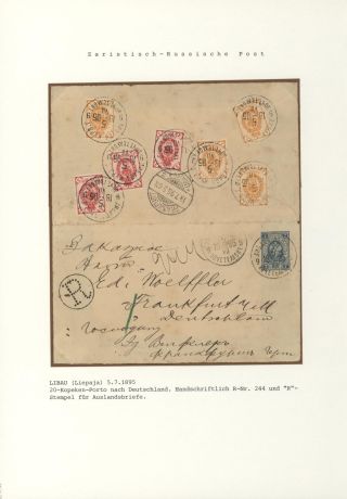 LOTYŠSKO:  PŘEDCHŮDCI 1640-1902 – list 101