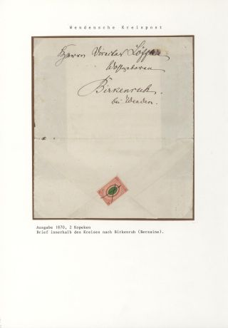LOTYŠSKO:  PŘEDCHŮDCI 1640-1902 – list 116
