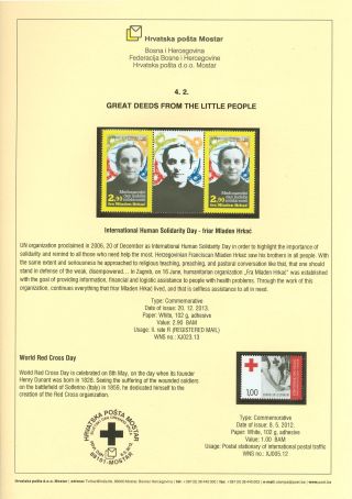 ZNÁMKY CHORVATSKÉ POŠTY MOSTAR JAKO ZPROSTŘEDKOVATELÉ HISTORICKÝCH HODNOT – list 15