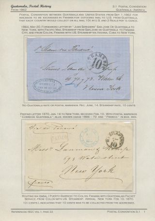 POSTGESCHICHTE VON GUATEMALA 1824-1902 – Blatt 32