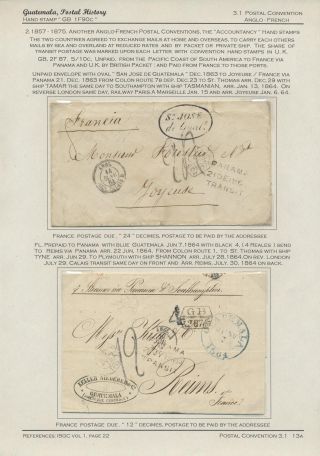 POŠTOVNÍ HISTORIE GUATEMALY 1824-1902 – list 37