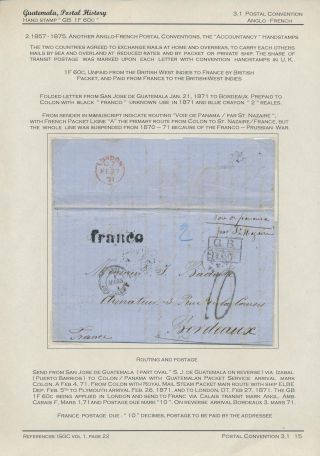 POŠTOVNÍ HISTORIE GUATEMALY 1824-1902 – list 40