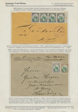 POŠTOVNÍ HISTORIE GUATEMALY 1824-1902 – list 53
