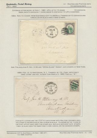 POŠTOVNÍ HISTORIE GUATEMALY 1824-1902 – list 56