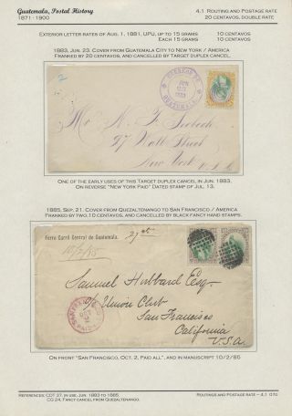 POŠTOVNÍ HISTORIE GUATEMALY 1824-1902 – list 58