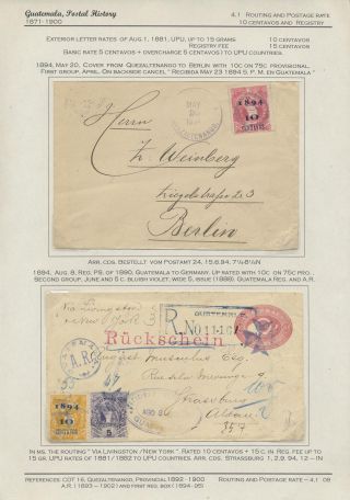 POŠTOVNÍ HISTORIE GUATEMALY 1824-1902 – list 59