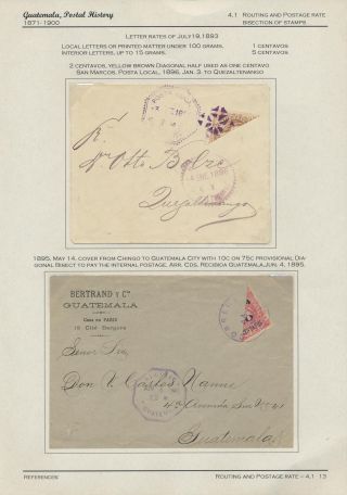 POŠTOVNÍ HISTORIE GUATEMALY 1824-1902 – list 60