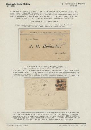 POŠTOVNÍ HISTORIE GUATEMALY 1824-1902 – list 64