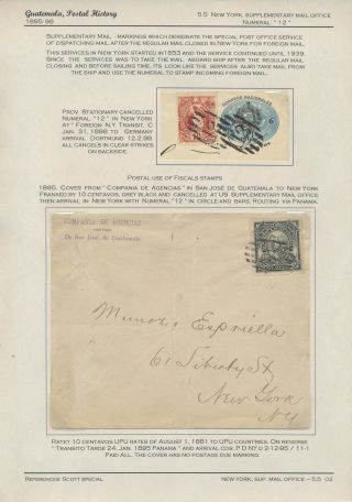POSTGESCHICHTE VON GUATEMALA 1824-1902 – Blatt 90
