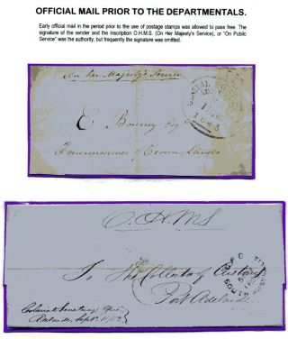 DEPARTEMENTSMARKEN VON SÜDAUSTRALIEN 1868-1874 – Blatt 3