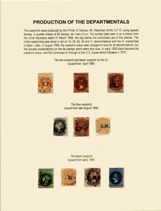 DEPARTEMENTSMARKEN VON SÜDAUSTRALIEN 1868-1874 – Blatt 5