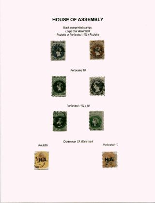 DEPARTEMENTSMARKEN VON SÜDAUSTRALIEN 1868-1874 – Blatt 10