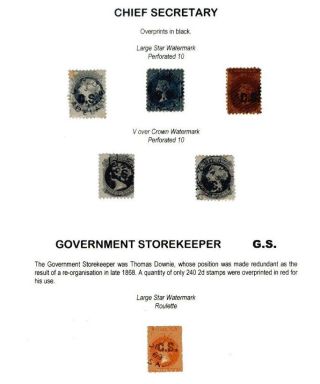 DEPARTEMENTSMARKEN VON SÜDAUSTRALIEN 1868-1874 – Blatt 14