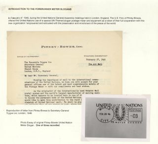 POSTGESCHICHTE DER UNO - VORLÄUFERPERIODE 1942-1951 – Blatt 16