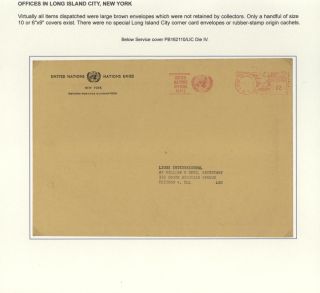 POSTGESCHICHTE DER UNO - VORLÄUFERPERIODE 1942-1951 – Blatt 46