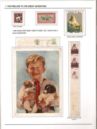 MEMORIES OF A SCOUT NECKERCHIEF – sheet 3