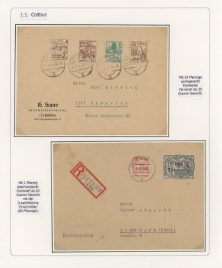 GERMAN LOCAL ISSUES 1945/1946 – sheet 3