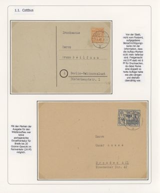 GERMAN LOCAL ISSUES 1945/1946 – sheet 4