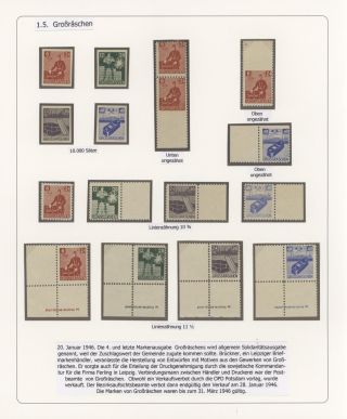 GERMAN LOCAL ISSUES 1945/1946 – sheet 30