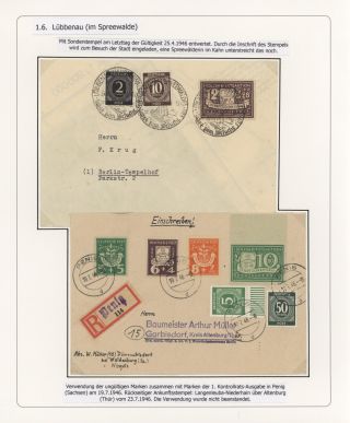 DEUTSCHE LOKALAUSGABEN 1945/1946 – Blatt 37