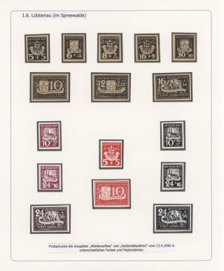DEUTSCHE LOKALAUSGABEN 1945/1946 – Blatt 38