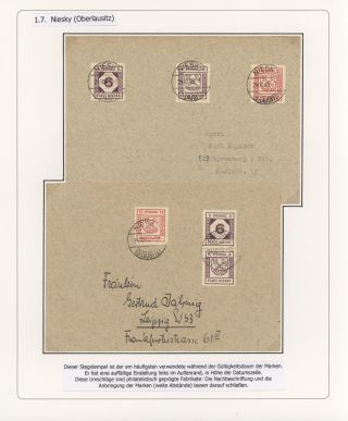 DEUTSCHE LOKALAUSGABEN 1945/1946 – Blatt 42