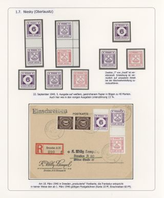 DEUTSCHE LOKALAUSGABEN 1945/1946 – Blatt 43