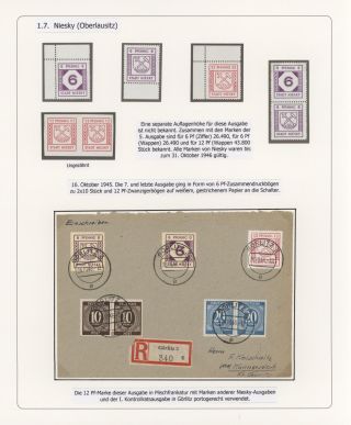 DEUTSCHE LOKALAUSGABEN 1945/1946 – Blatt 45