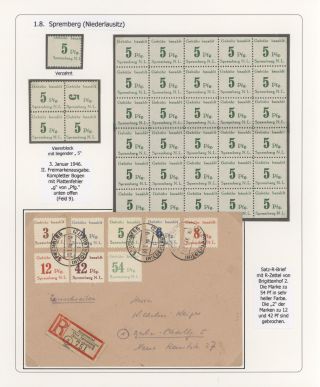 DEUTSCHE LOKALAUSGABEN 1945/1946 – Blatt 53