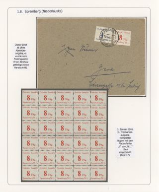 DEUTSCHE LOKALAUSGABEN 1945/1946 – Blatt 58