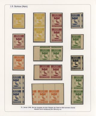 DEUTSCHE LOKALAUSGABEN 1945/1946 – Blatt 66