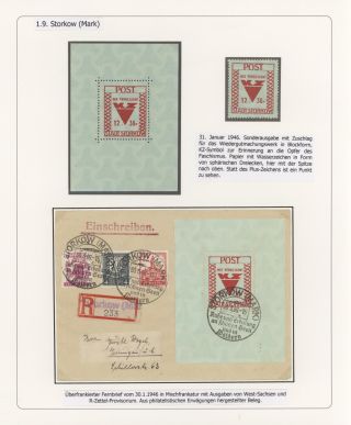 DEUTSCHE LOKALAUSGABEN 1945/1946 – Blatt 70