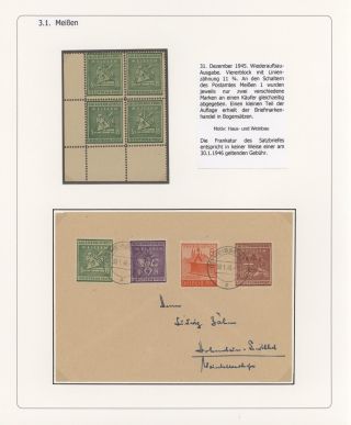 DEUTSCHE LOKALAUSGABEN 1945/1946 – Blatt 81