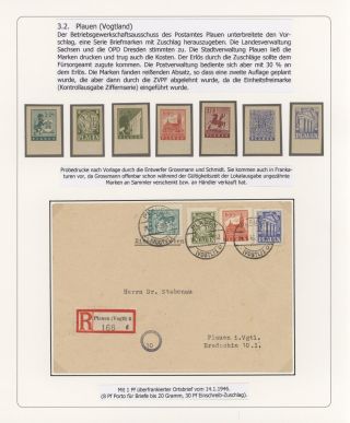 DEUTSCHE LOKALAUSGABEN 1945/1946 – Blatt 87