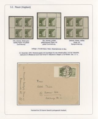 DEUTSCHE LOKALAUSGABEN 1945/1946 – Blatt 90