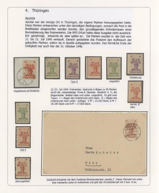 DEUTSCHE LOKALAUSGABEN 1945/1946 – Blatt 95