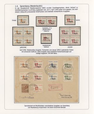 DEUTSCHE LOKALAUSGABEN 1945/1946 – Blatt 100