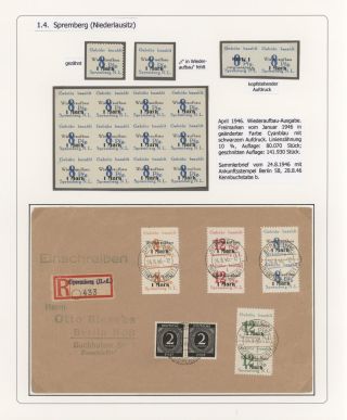 DEUTSCHE LOKALAUSGABEN 1945/1946 – Blatt 103