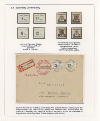 DEUTSCHE LOKALAUSGABEN 1945/1946 – Blatt 104