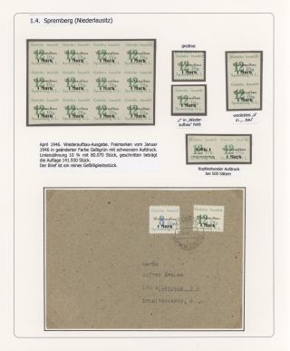 DEUTSCHE LOKALAUSGABEN 1945/1946 – Blatt 106